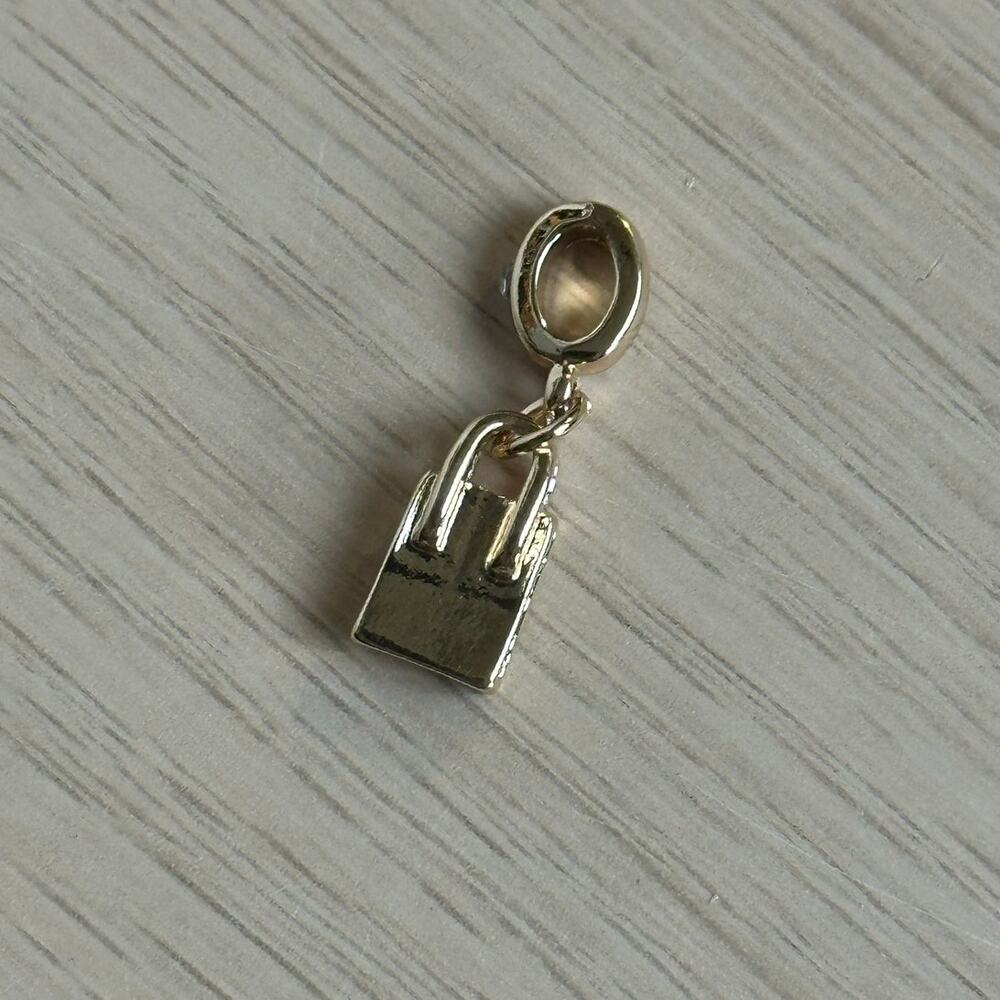 Effy Goldtone Handbag Charm - New